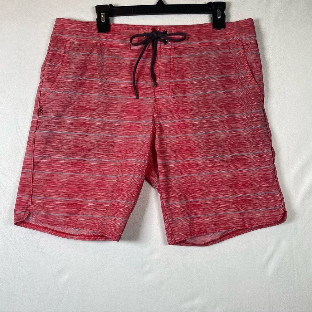 Rhône Tech Board Shorts Hybrid Swim Trunks Size 34